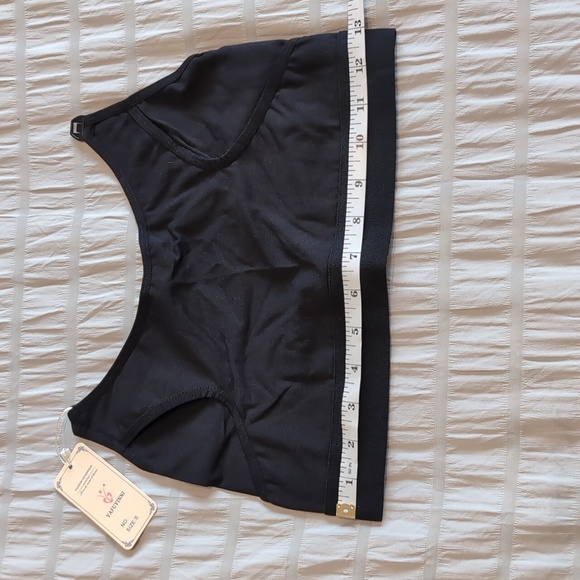 Small Nursing Pumping Bra Tank Top Set Black - Picture 8 of 12